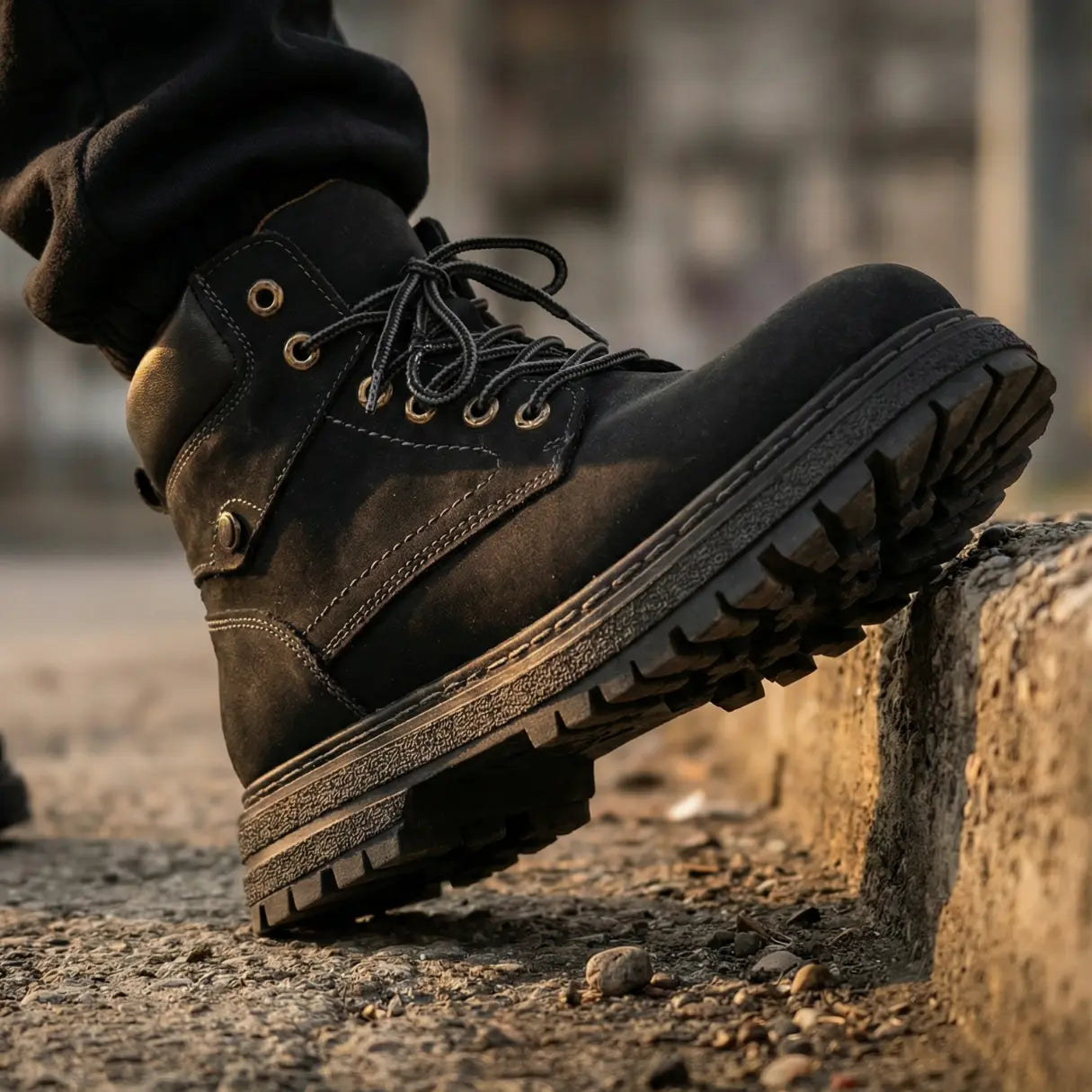 ANETO — Bota con alza de 9 cm