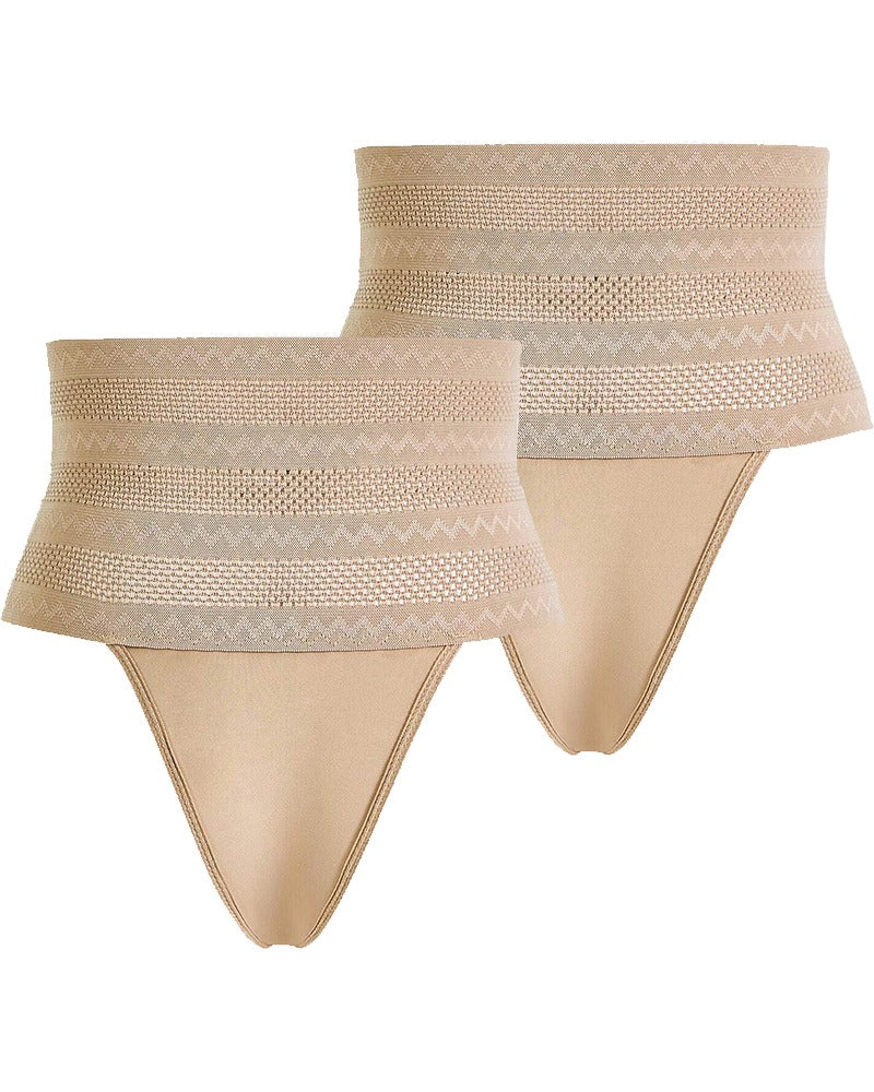 Braguita Faja Tanga de Talle Alto Transpirable – Control de Abdomen