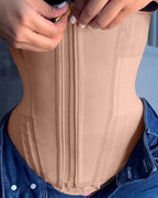 Faja Chaleco con Cremallera y 15 Varillas de Acero