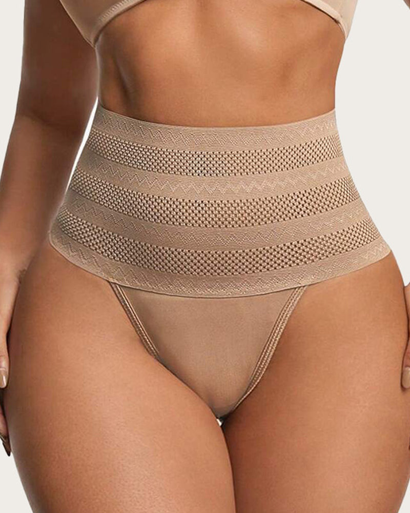 Braguita Faja Tanga de Talle Alto Transpirable – Control de Abdomen