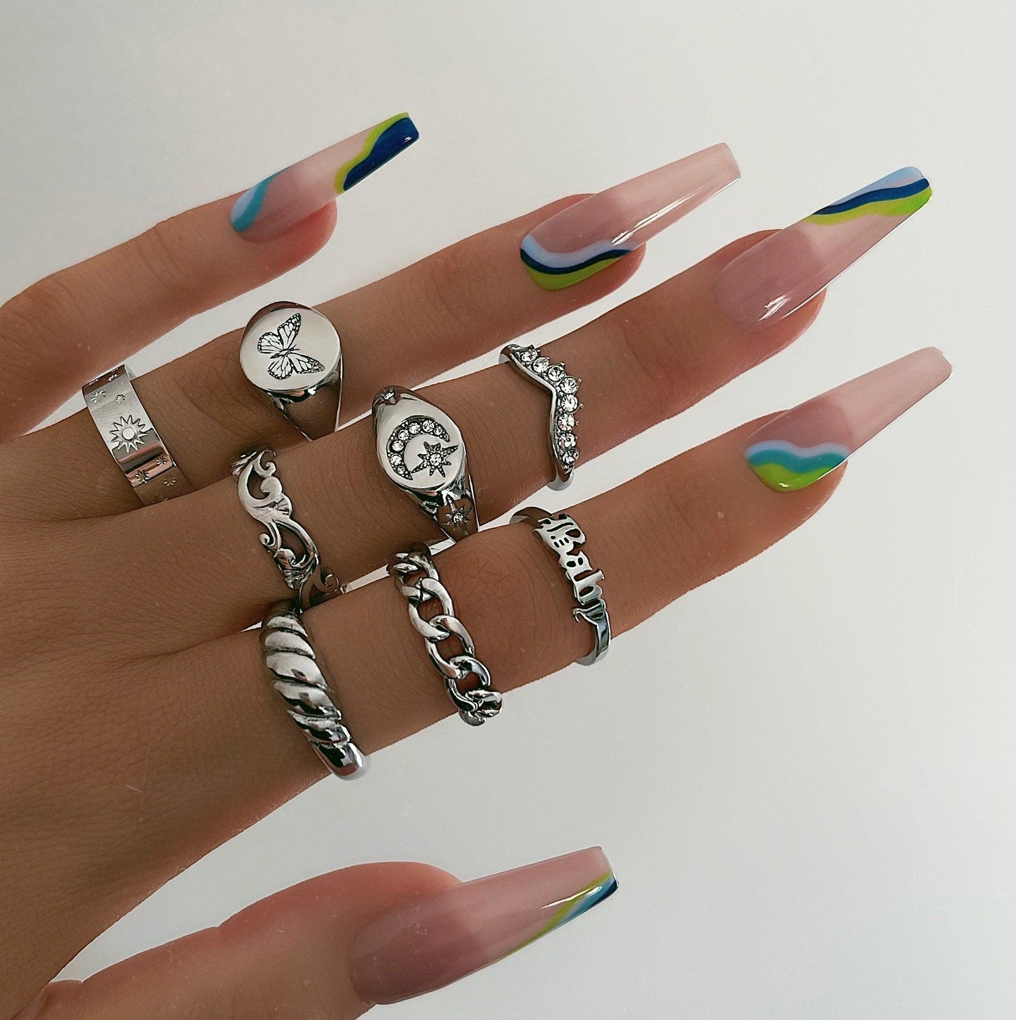 Anillo Alma — Aro ancho calado