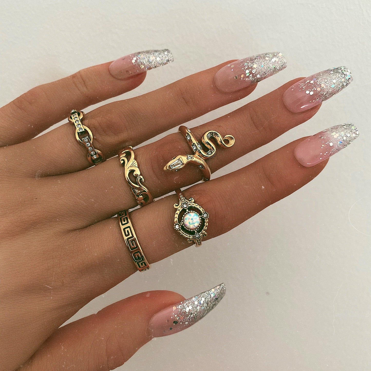 Anillo Alma — Aro ancho calado