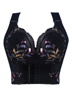 Sujetador Push Up Sin Aro con Laterales Anchos y Tirantes Regulables