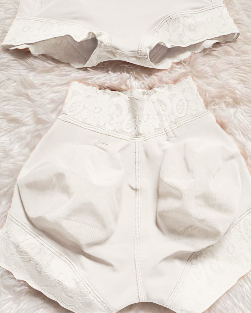 Short Faja Invisible Sin Costuras de Talle Bajo con Efecto Push Up