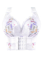 Sujetador Push Up Sin Aro con Laterales Anchos y Tirantes Regulables