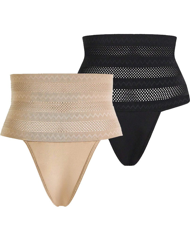 Braguita Faja Tanga de Talle Alto Transpirable – Control de Abdomen