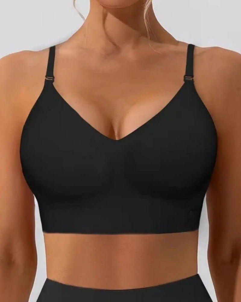 Sujetador Push Up Sin Costuras con Espalda en U