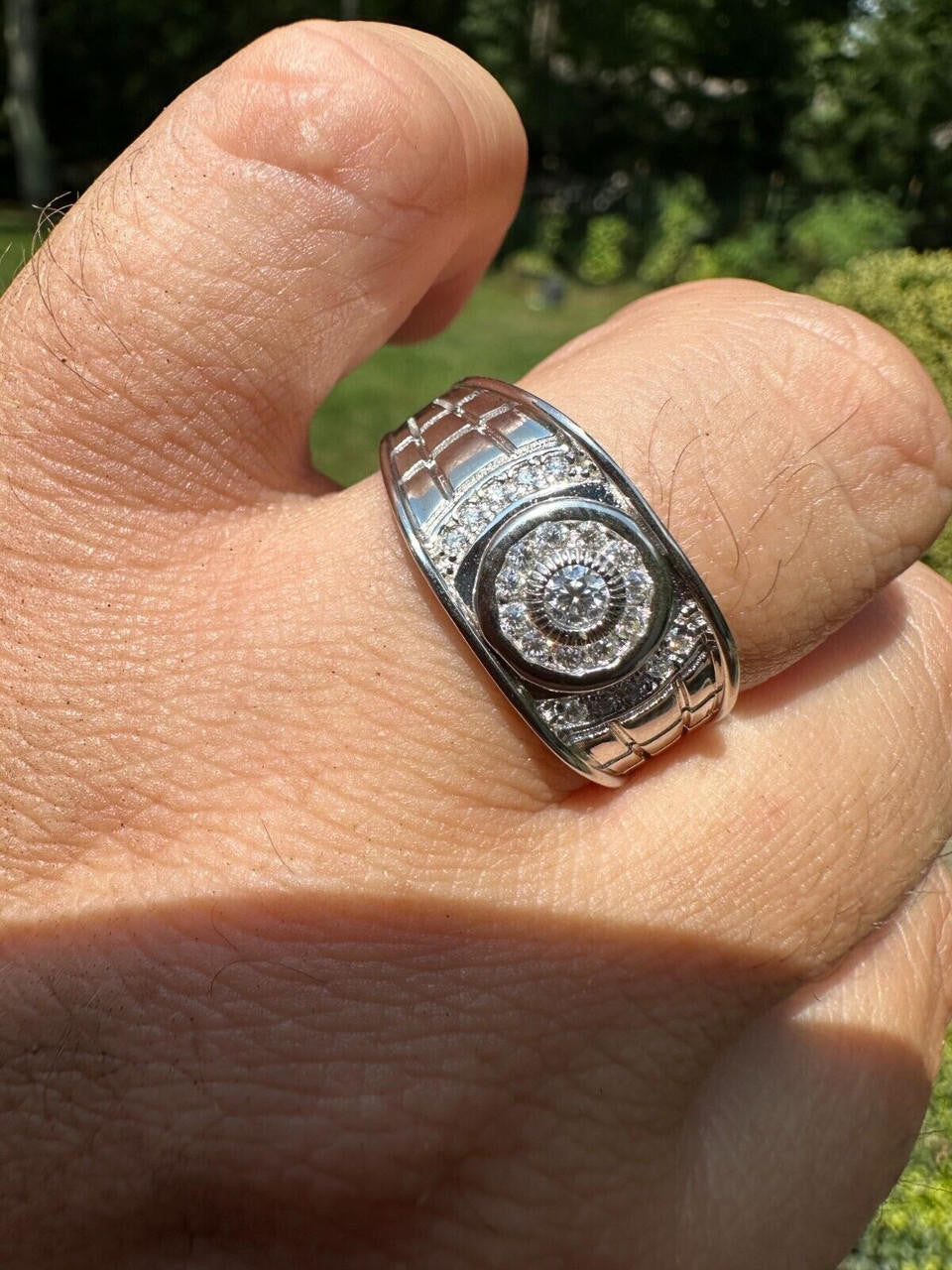 MOISSANITE Simple Ring Harlembling Classic Since 2015 - 925 Silver