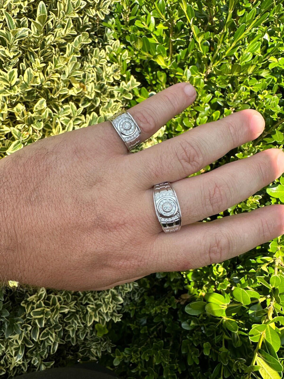 MOISSANITE Simple Ring Harlembling Classic Since 2015 - 925 Silver