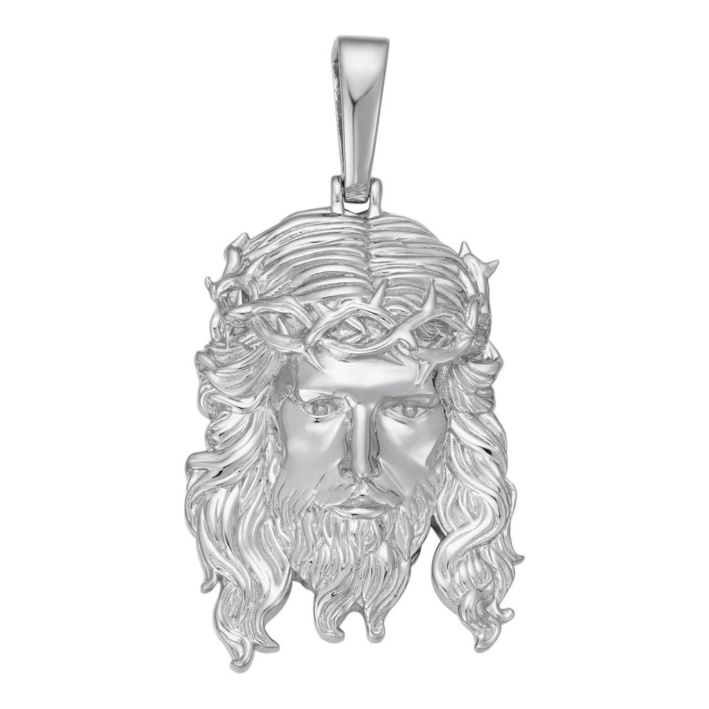 #1 Bestseller Jesus Piece Pendant - 925 Silver - 3 Sizes 1.5"-3"