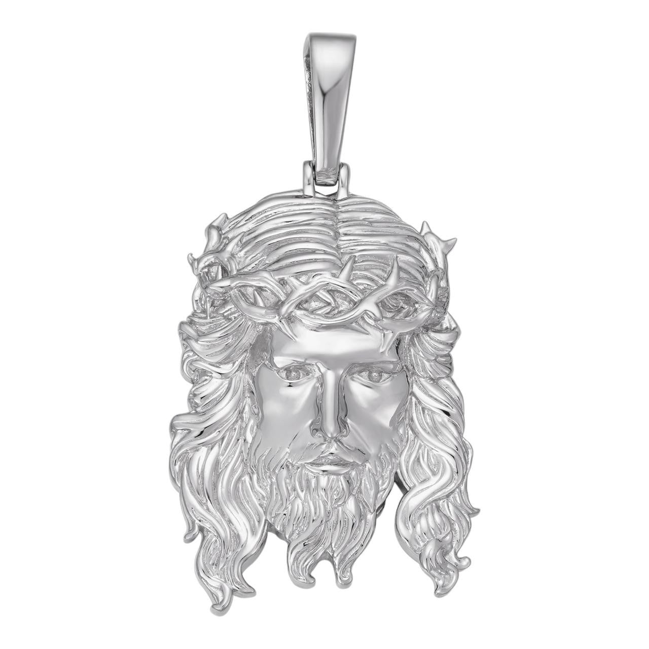 #1 Bestseller Jesus Piece Pendant - 925 Silver - 3 Sizes 1.5"-3"