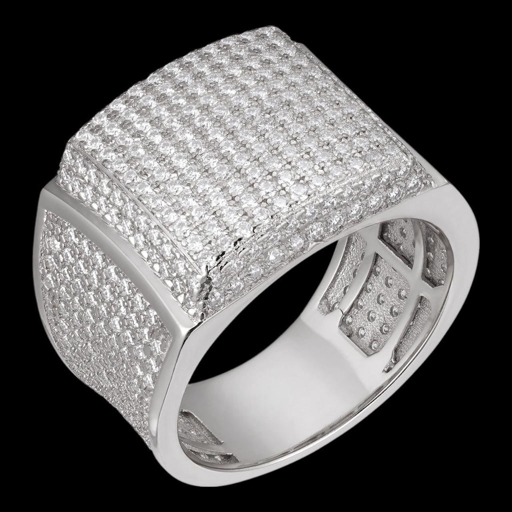 4.49ct Real DIAMOND Harlembling OG Ring - First Ring We Made - 14k White Gold