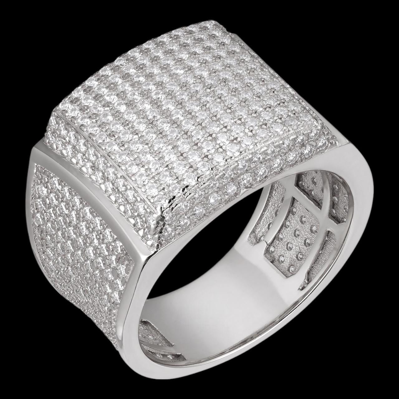 4.49ct Real DIAMOND Harlembling OG Ring - First Ring We Made - 14k White Gold