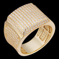 4.49ct Real DIAMOND Harlembling OG Ring - First Ring We Made - 14k Yellow Gold