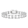 Bike Chain Bracelet - 925 Sterling Silver - 7"-9" - 9mm