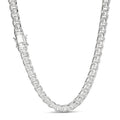Bismark Garibaldi Chino Link Chain Necklace - 925 Sterling Silver - 18"-28" - 9mm