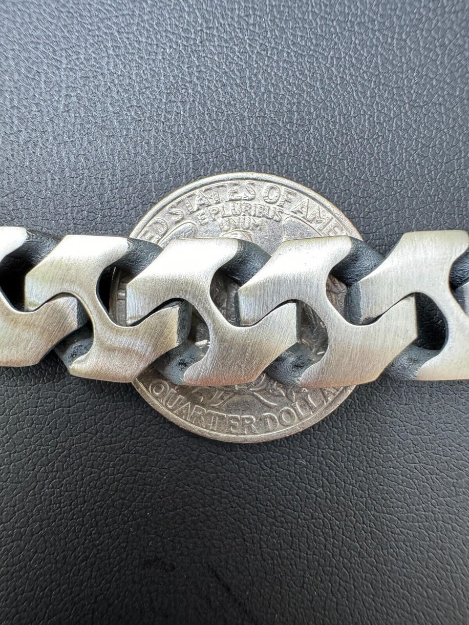 Miami Crazy Cuban Loco Bracelet - 925 Sterling Silver Oxidized Gunmetal - 7"-9" - 12mm