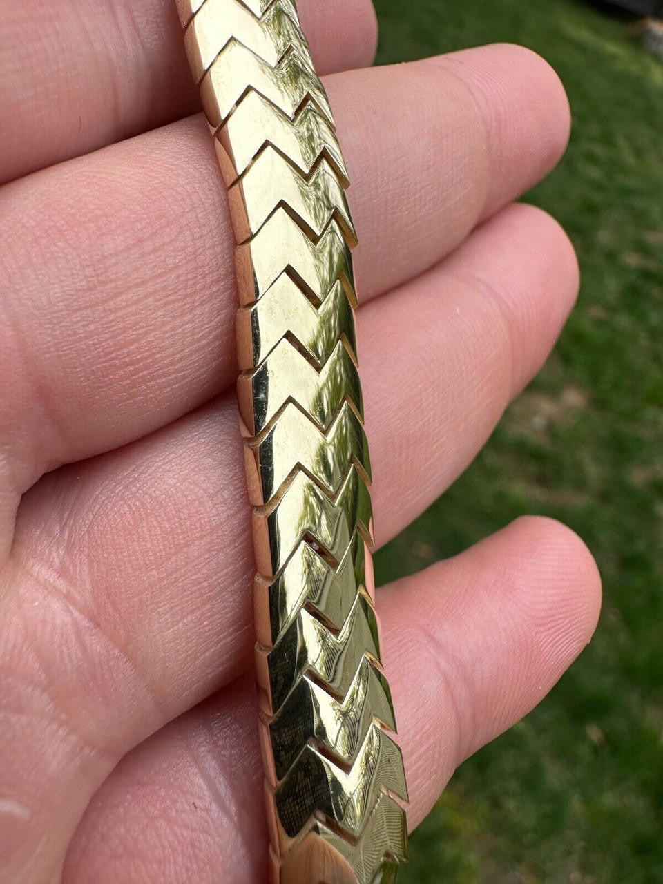 Monaco Snake Bracelet - Hollow 14k Gold Vermeil 925 Sterling Silver - 6"- 8.5" - 10mm