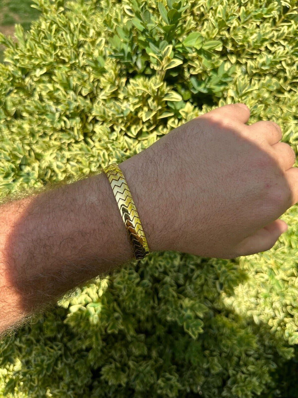 Monaco Snake Bracelet - Hollow 14k Gold Vermeil 925 Sterling Silver - 6"- 8.5" - 10mm