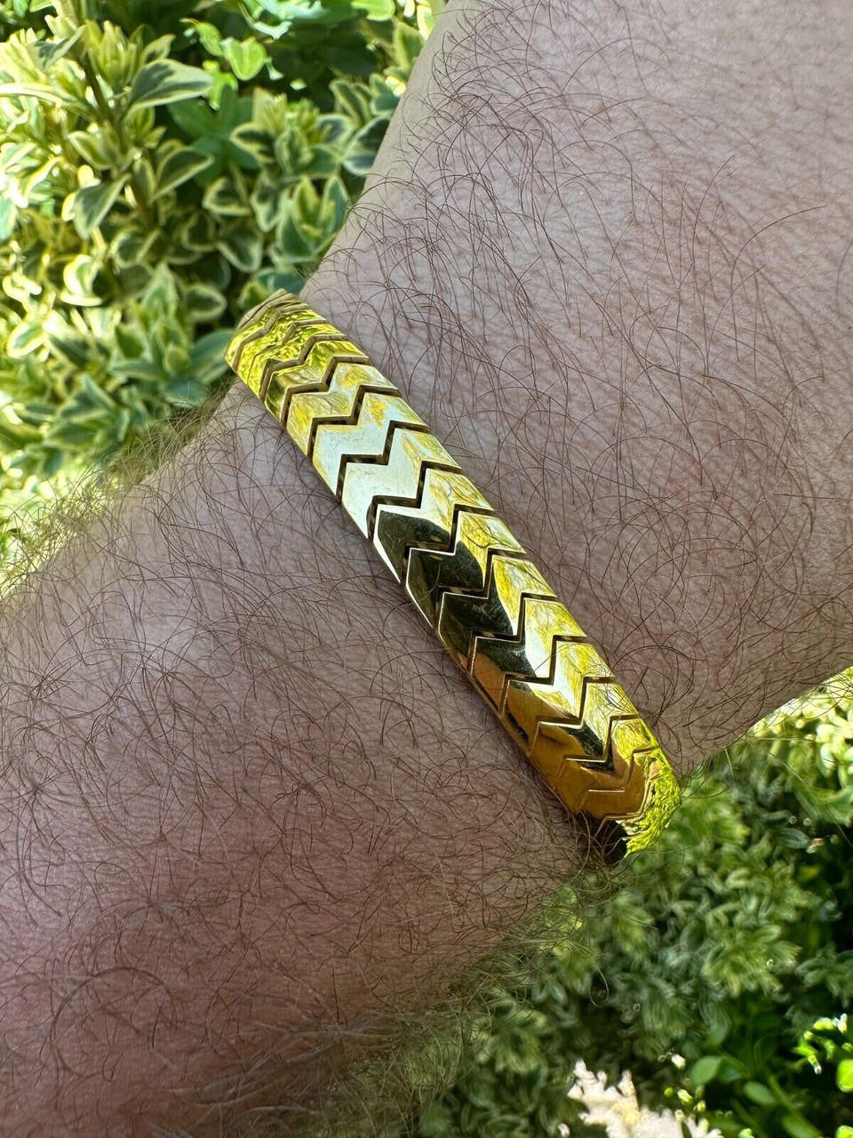 Monaco Snake Bracelet - Hollow 14k Gold Vermeil 925 Sterling Silver - 6"- 8.5" - 10mm