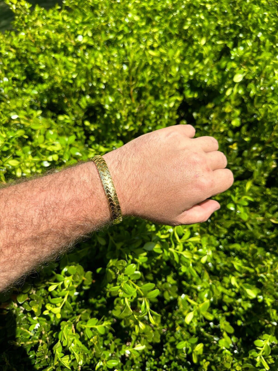 Monaco Snake Bracelet - Hollow 14k Gold Vermeil 925 Sterling Silver - 6"- 8.5" - 10mm