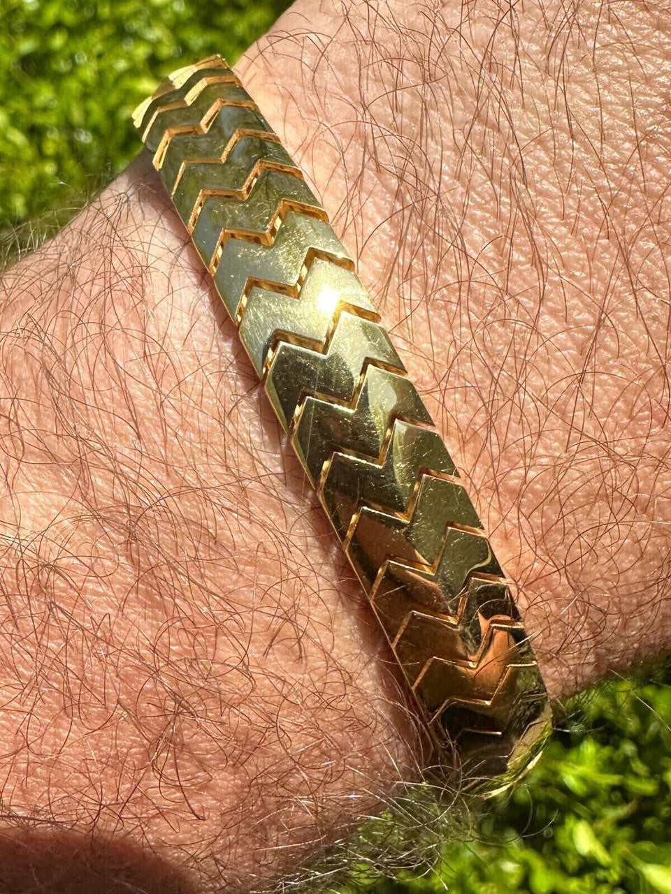Monaco Snake Bracelet - Hollow 14k Gold Vermeil 925 Sterling Silver - 6"- 8.5" - 10mm