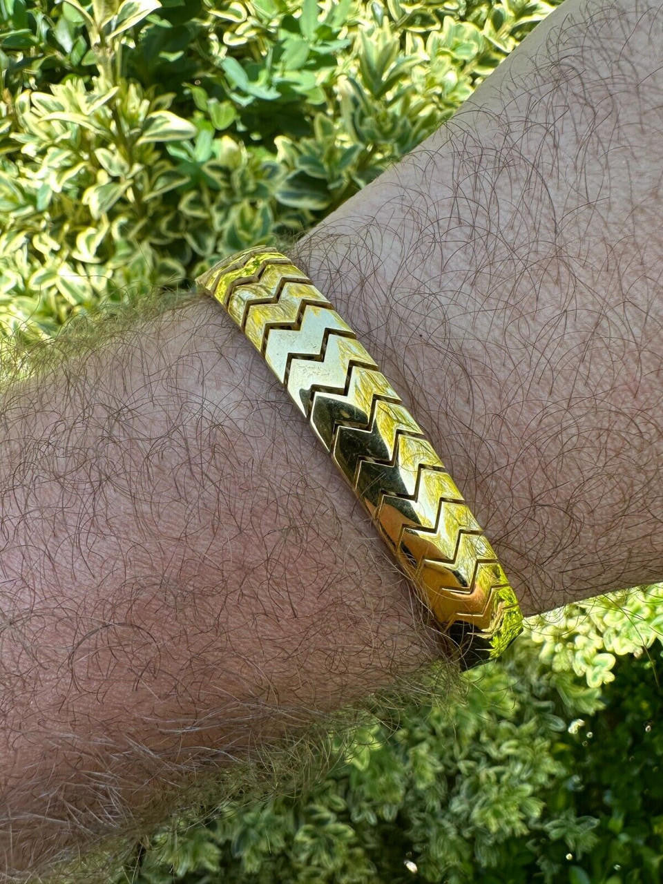 Monaco Snake Bracelet - Hollow 14k Gold Vermeil 925 Sterling Silver - 6"- 8.5" - 10mm