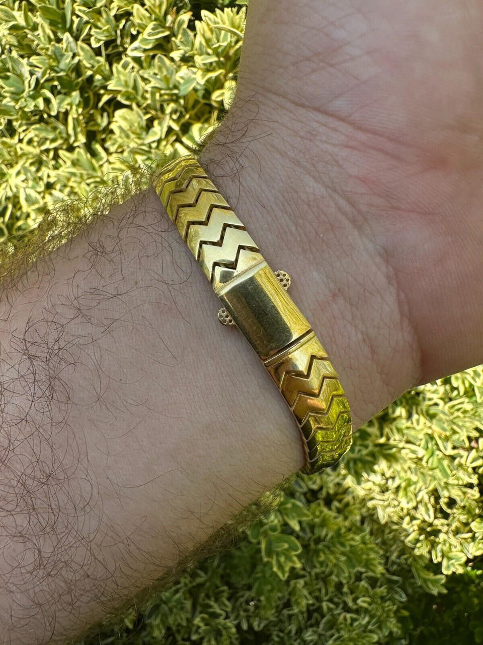Monaco Snake Bracelet - Hollow 14k Gold Vermeil 925 Sterling Silver - 6"- 8.5" - 10mm