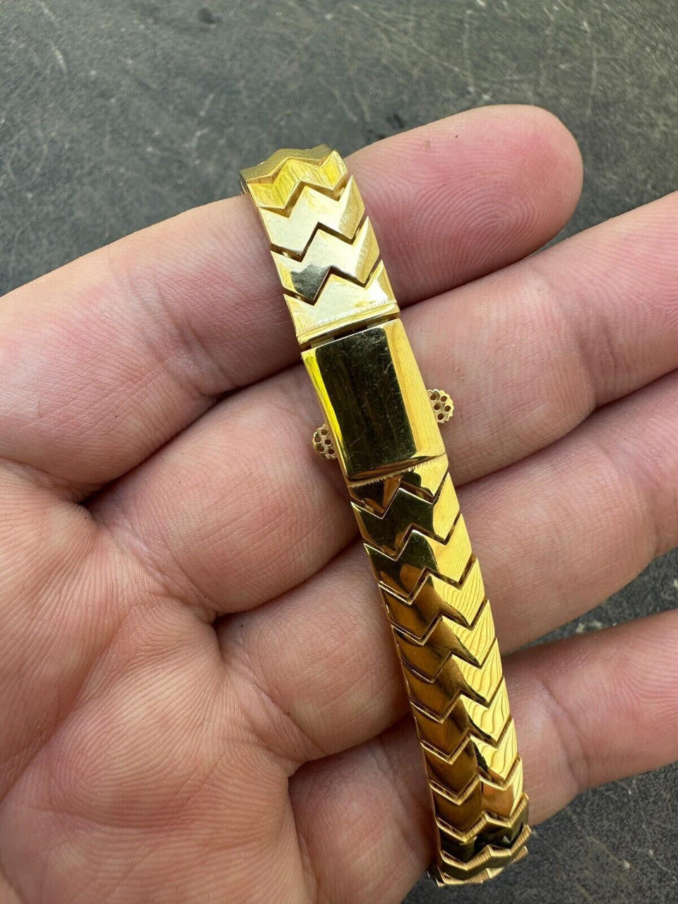 Monaco Snake Bracelet - Hollow 14k Gold Vermeil 925 Sterling Silver - 6"- 8.5" - 10mm
