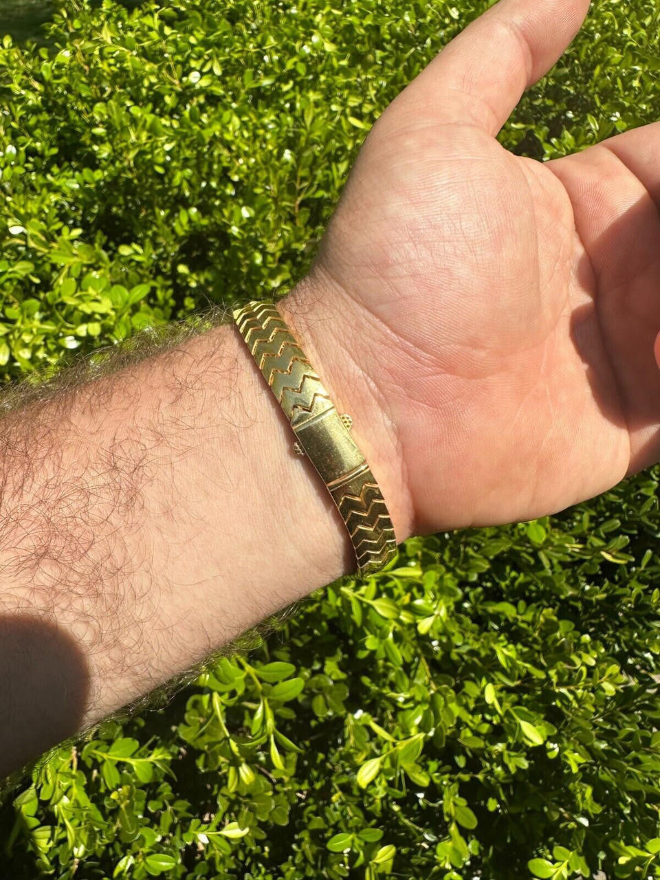Monaco Snake Bracelet - Hollow 14k Gold Vermeil 925 Sterling Silver - 6"- 8.5" - 10mm