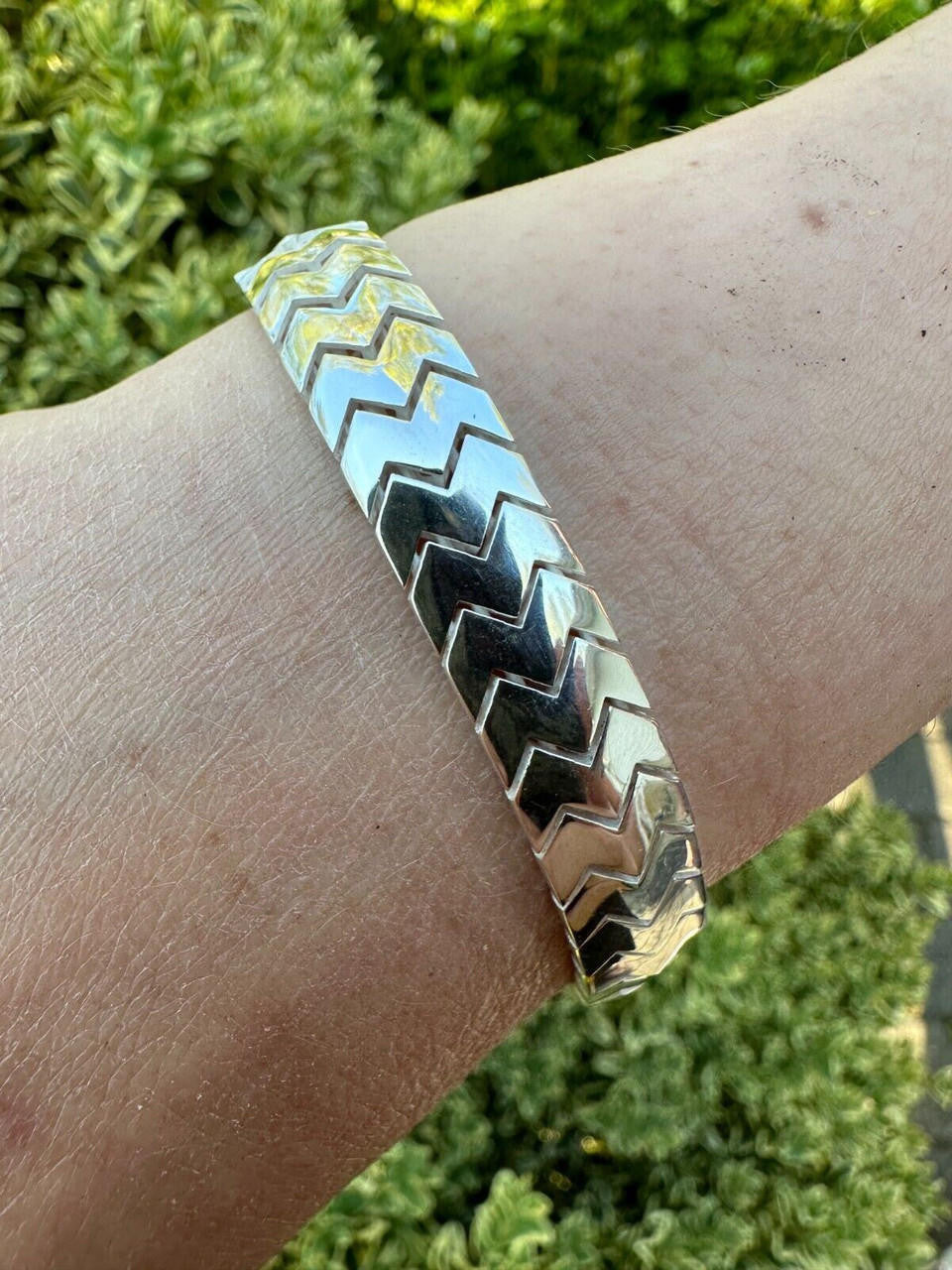 Monaco Snake Bracelet - Hollow 925 Sterling Silver - 6"- 8.5" - 10mm
