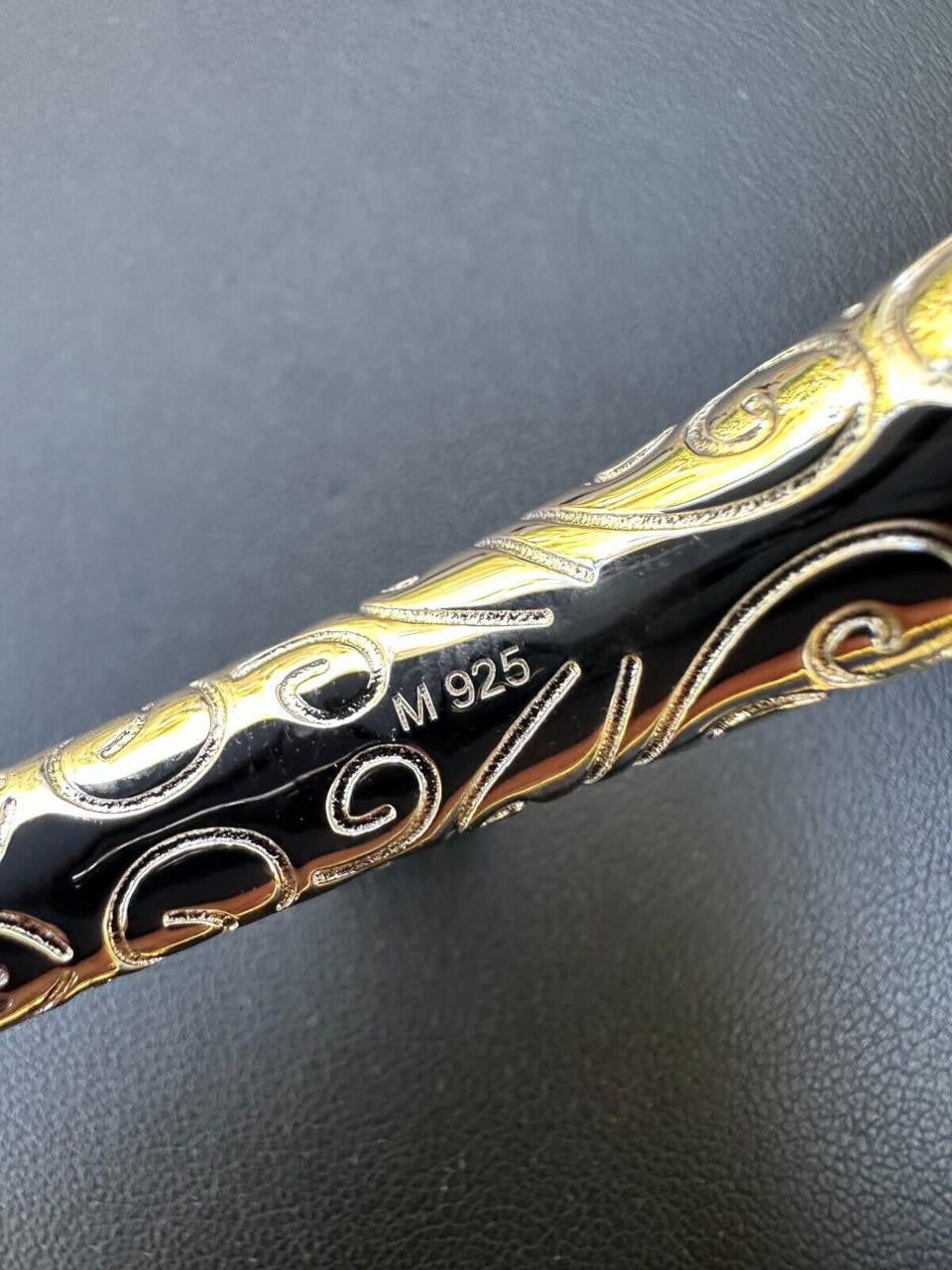 MOISSANITE Fully Functional Tobacco Or 420 Pipe Pendant - 14k Yellow Gold Vermeil Or 925 Silver - Large 3.5"