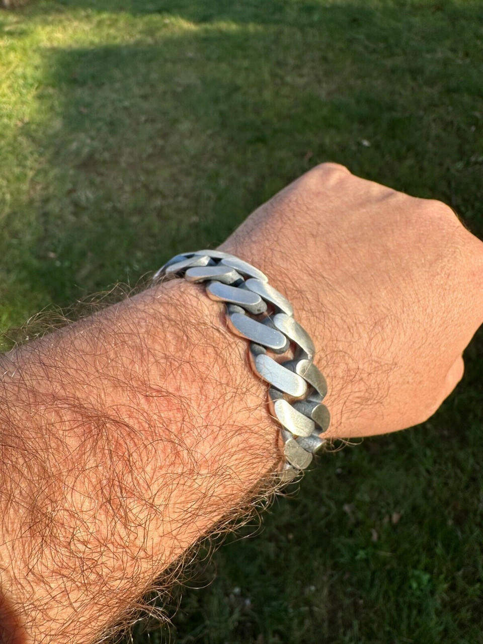 Graduated Miami Cuban Bracelet - 925 Sterling Silver Oxidized Gunmetal - 7"-9" - 12-20mm