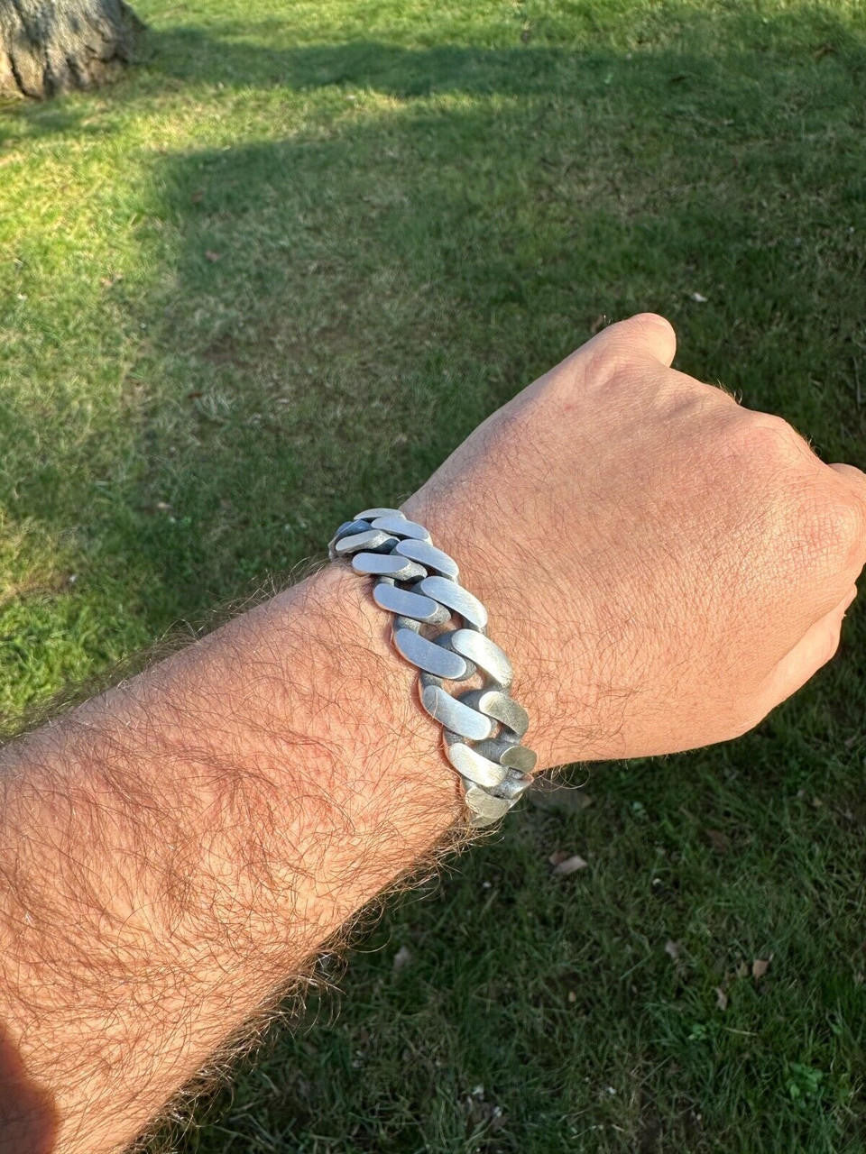 Graduated Miami Cuban Bracelet - 925 Sterling Silver Oxidized Gunmetal - 7"-9" - 12-20mm