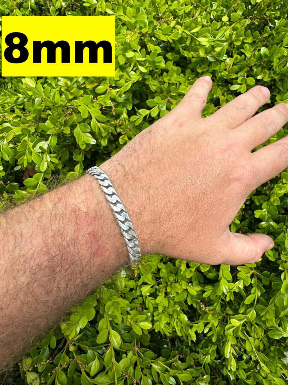 Modern Miami Cuban Link Chain Necklace Or Bracelet - 925 Sterling Silver Oxidized Gunmetal Finish - 7"-28" - 6mm-20mm