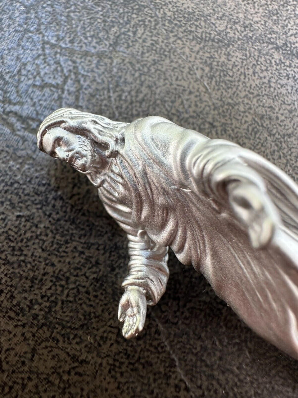 Heavy 3D Jesus Piece Real 925 Silver / 14k Yellow Rose Gold Pendant Necklace