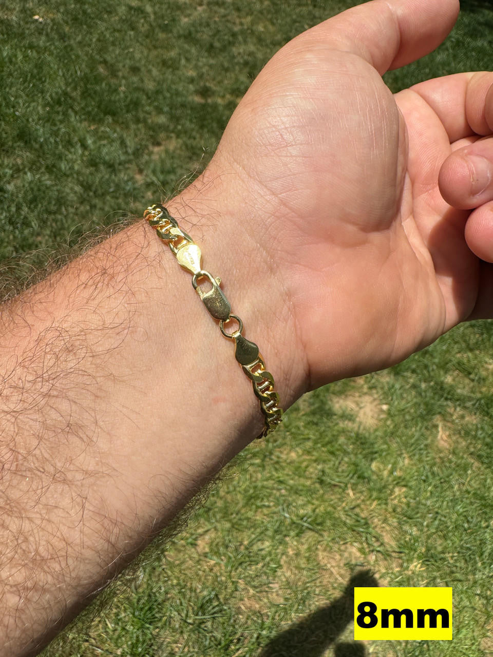 Mariner Link Chain Necklace Or Bracelet - 14k Gold Vermeil 925 Sterling Silver - 6"-30" - 2.5mm-16mm