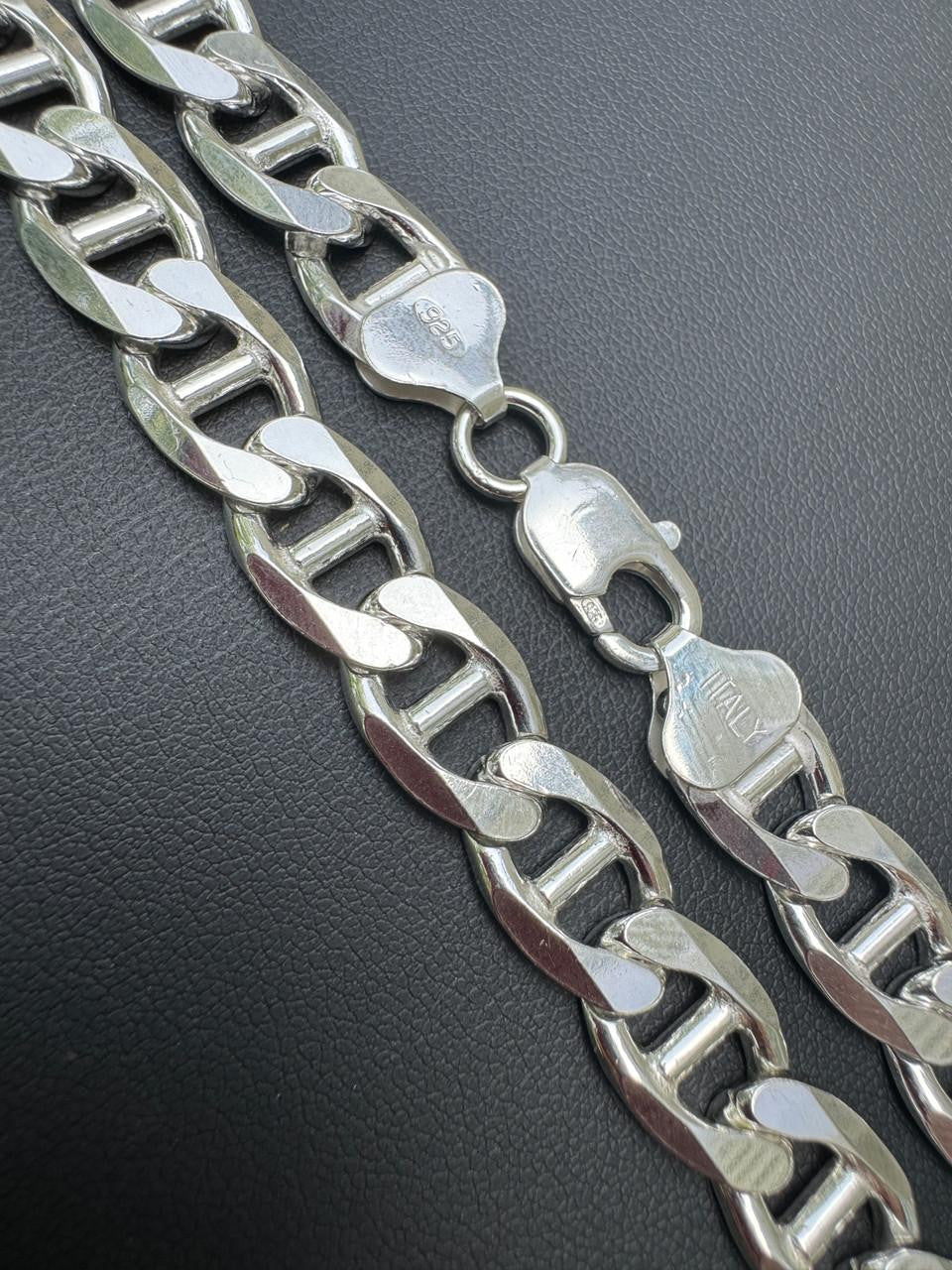 Mariner Link Chain Necklace Or Bracelet - 925 Sterling Silver - 6"-30" - 2.5mm-16mm