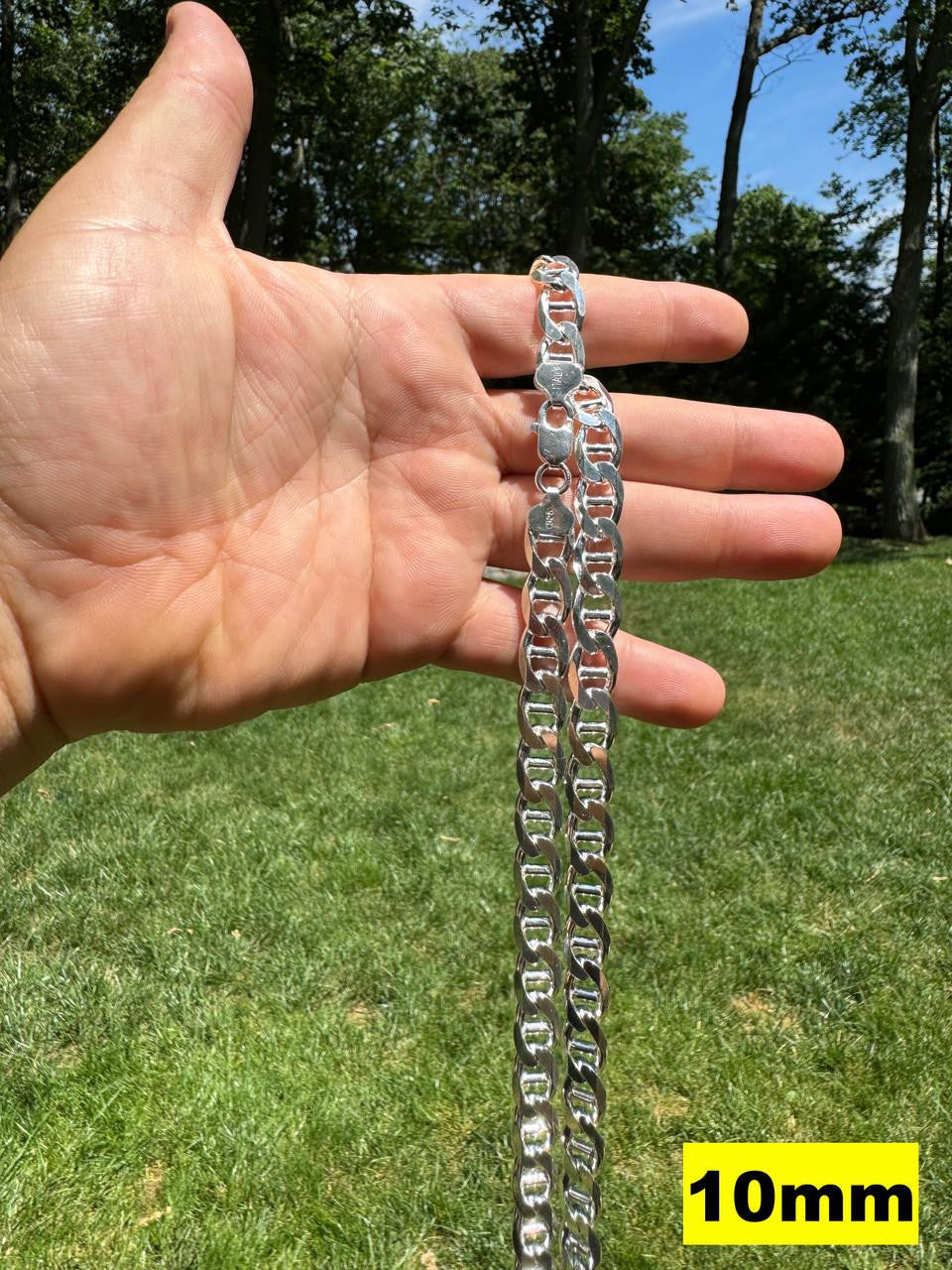 Mariner Link Chain Necklace Or Bracelet - 925 Sterling Silver - 6"-30" - 2.5mm-16mm