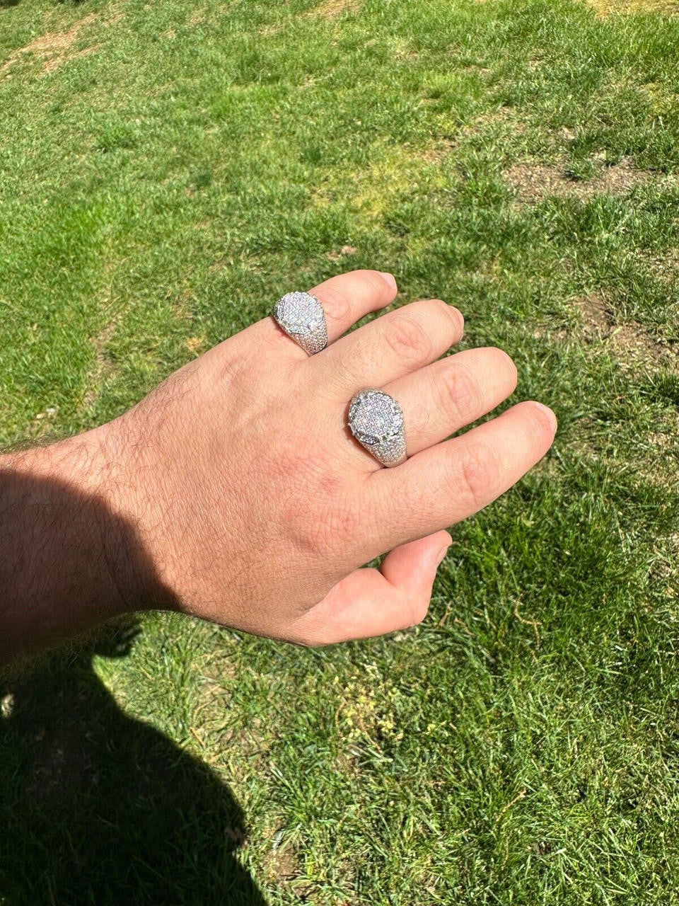 MOISSANITE The Rizz Iced Out Ring - 925 Silver