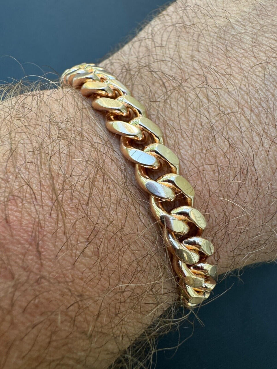 Miami Cuban Link Bracelet - 14k Rose Gold Vermeil 925 Sterling Silver - 7"-9.5" - 4mm-10.5mm