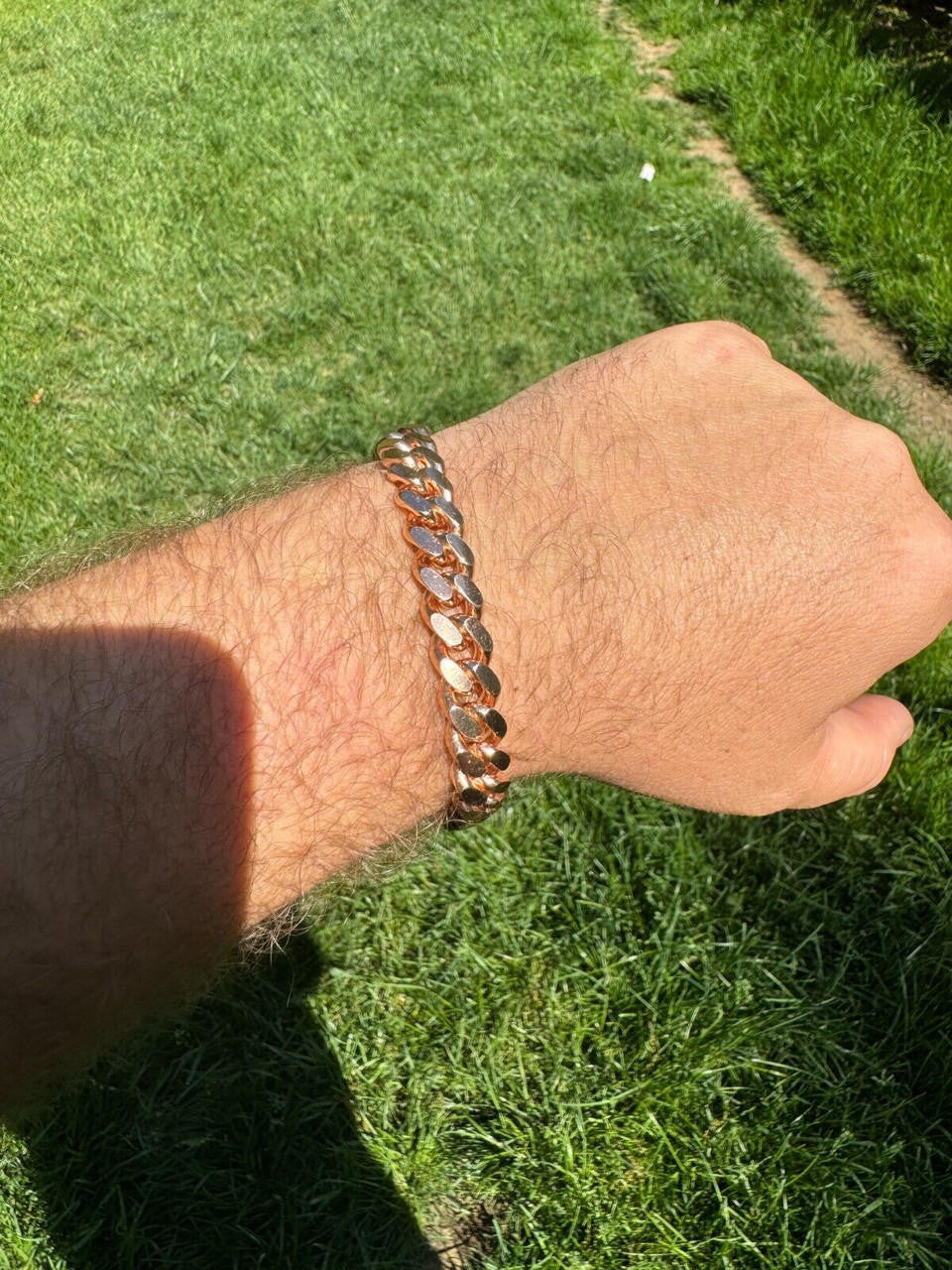 Miami Cuban Link Bracelet - 14k Rose Gold Vermeil 925 Sterling Silver - 7"-9.5" - 4mm-10.5mm