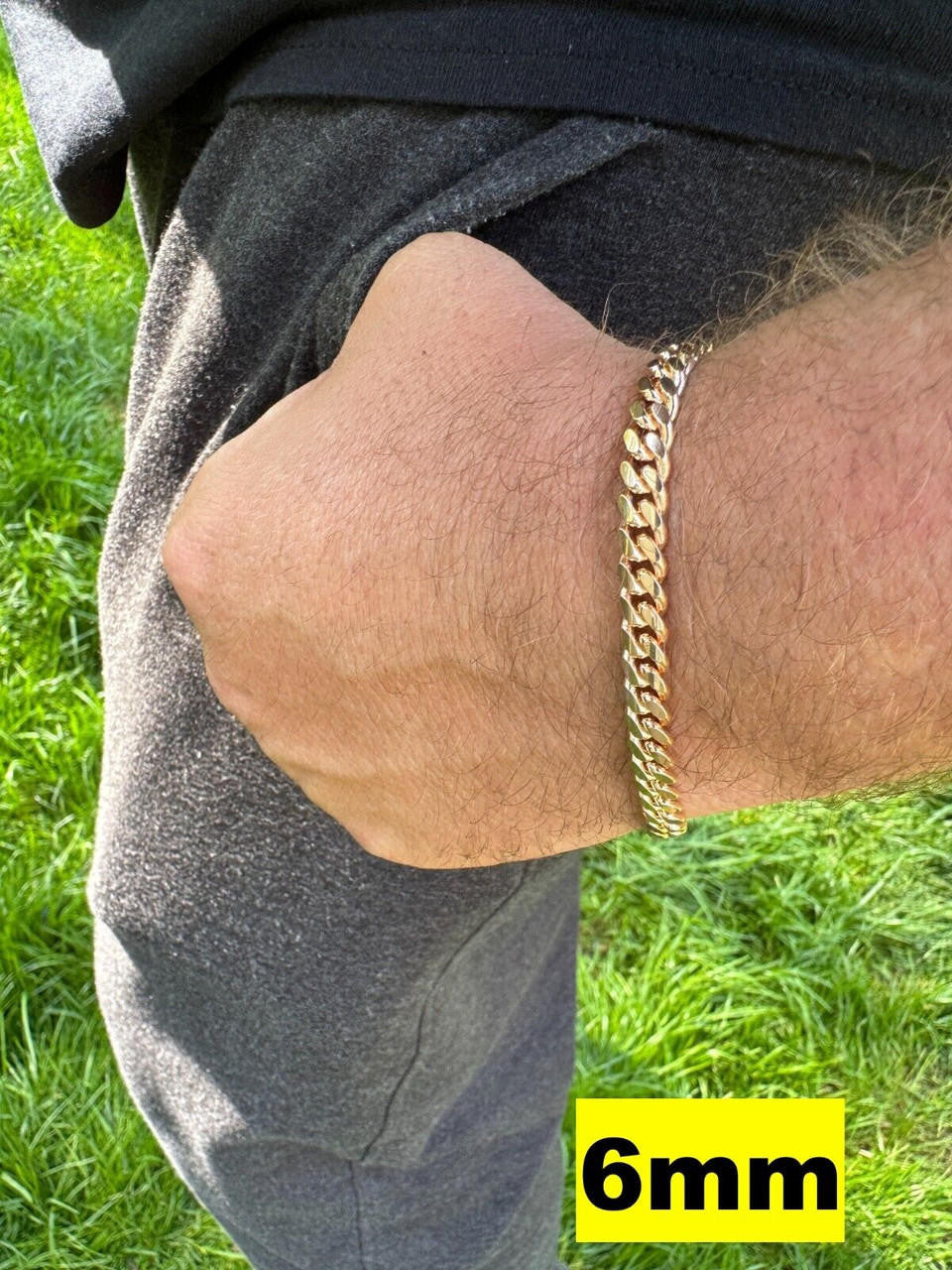 Miami Cuban Link Bracelet - 14k Rose Gold Vermeil 925 Sterling Silver - 7"-9.5" - 4mm-10.5mm