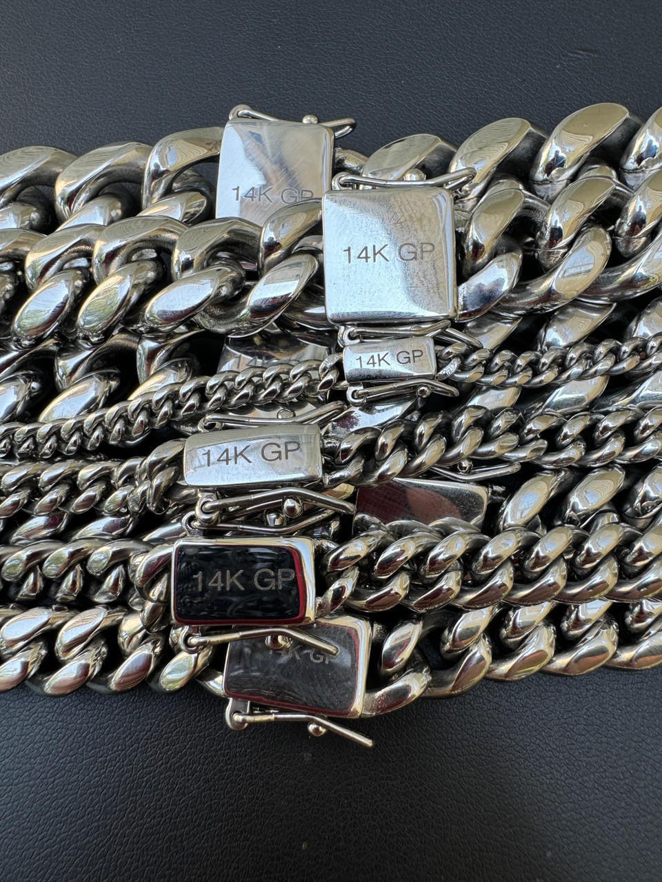 Miami Cuban Link Bracelet - Stainless Steel - 6"-10" - 4mm-18mm
