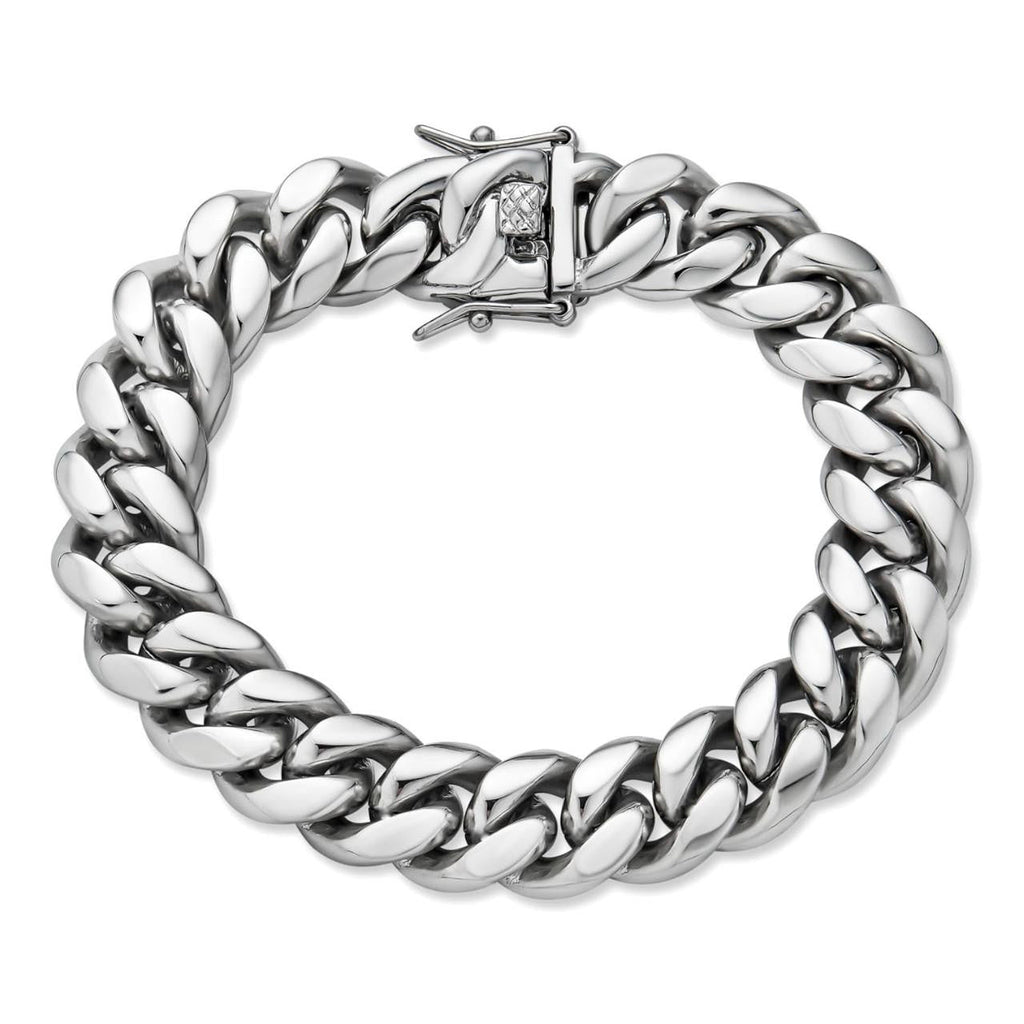 Miami Cuban Link Bracelet - Stainless Steel - 6"-10" - 4mm-18mm