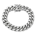 Miami Cuban Link Bracelet - Stainless Steel - 6"-10" - 4mm-18mm