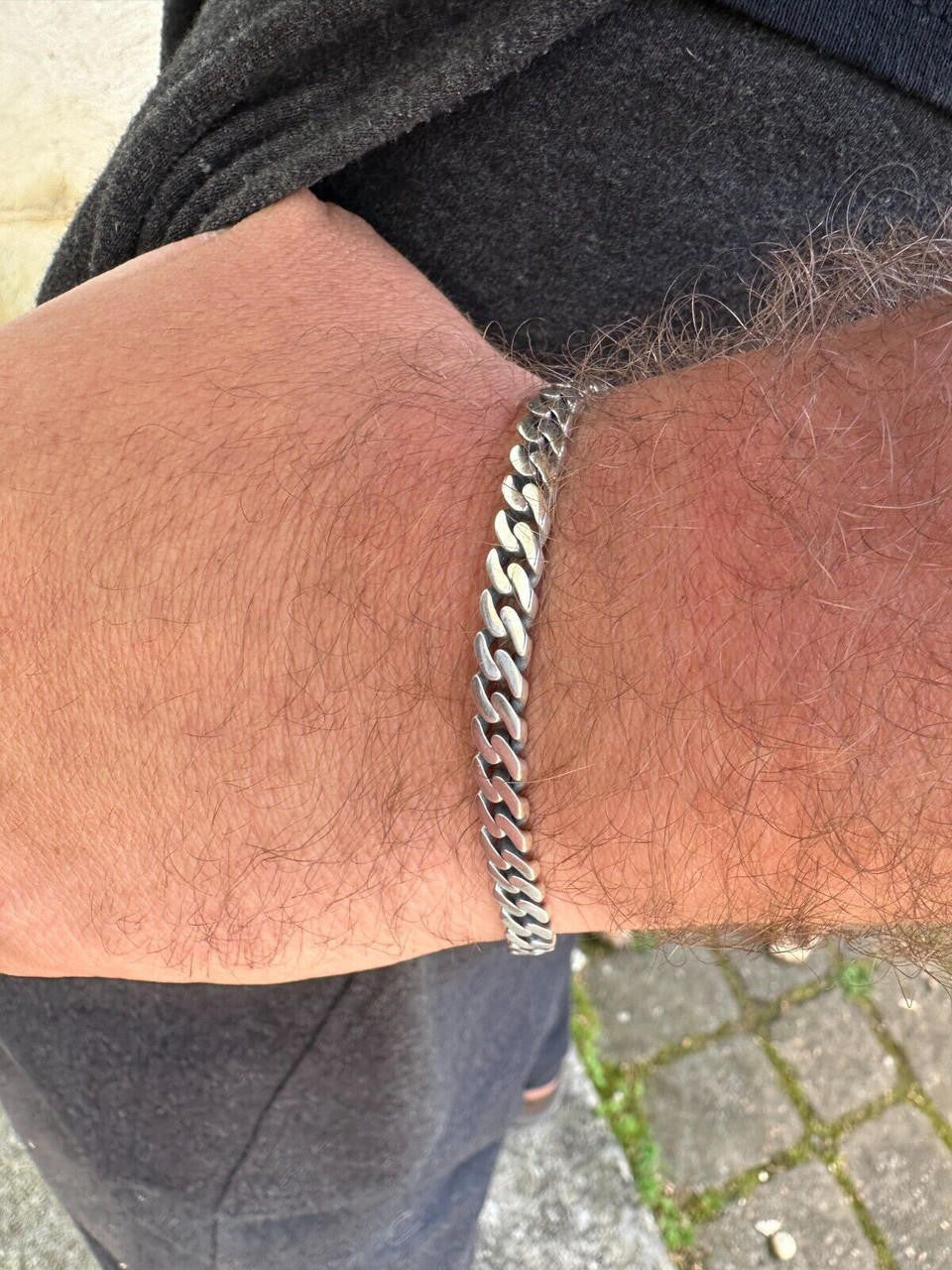 Cancun Cuban Link Chain Bracelet Sleek Clasp - 925 Sterling Silver - 7"-9" - 6mm-12mm