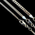 Micro Miami Cuban Link Chain Necklace - 10k Yellow Gold - 16"-24" - 1.5mm-3mm