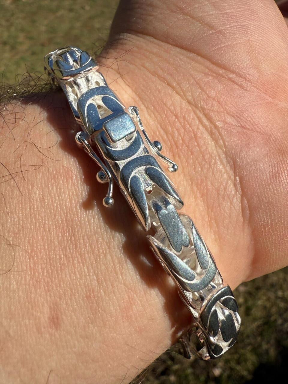 Modern Byzantine Link Bracelet W. Box Lock - 925 Sterling Silver -7"-9" - 5mm-10mm