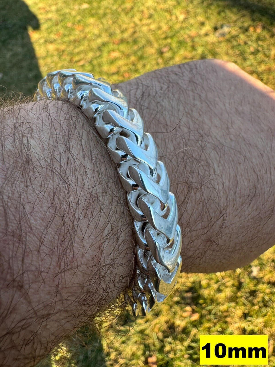 Modern Franco Link Bracelet W. Box Lock - 925 Sterling Silver - 7"-9" - 4mm-10mm